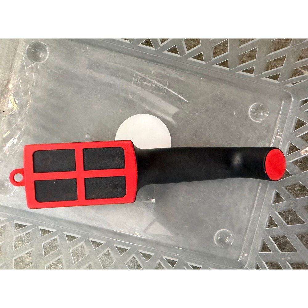 4-in-1 Kitchen‎ Knife and Scissor Sharpener Diamond Ceramic Tungsten Red Black - Picture 4 of 6